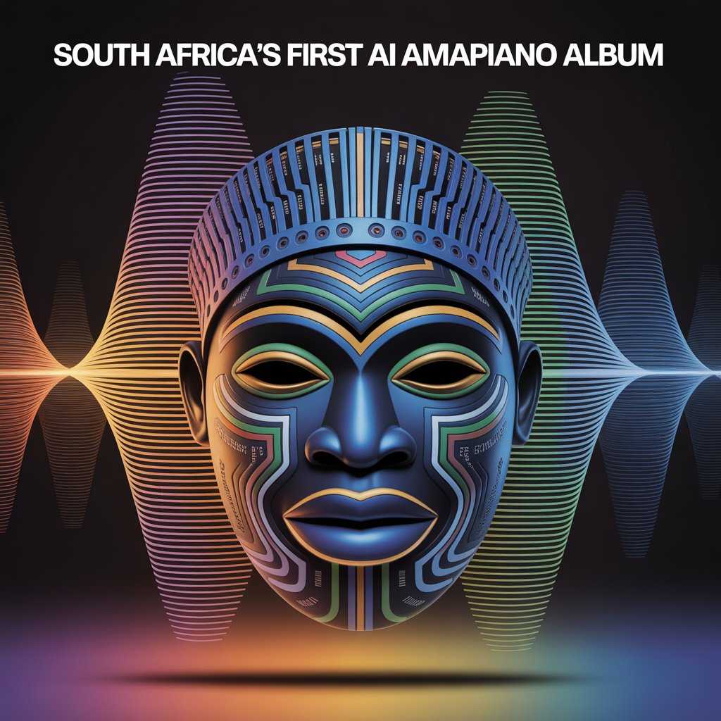 South Africa's First AI Amapiano Album cover